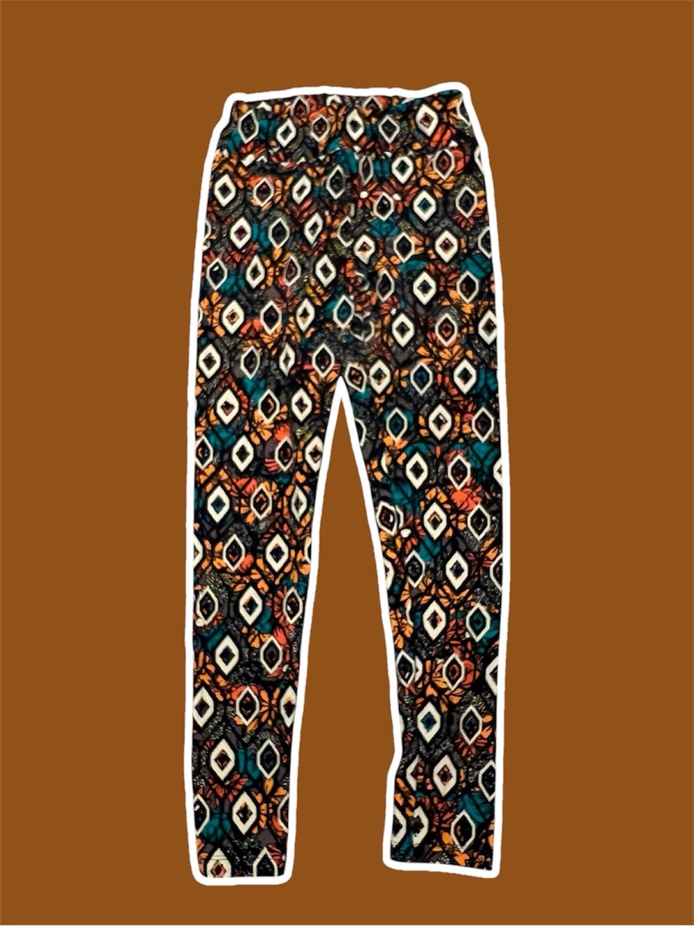 🟠LULAROE: Women’s one size, multicolor floral & pattern leggings preowned🟠
